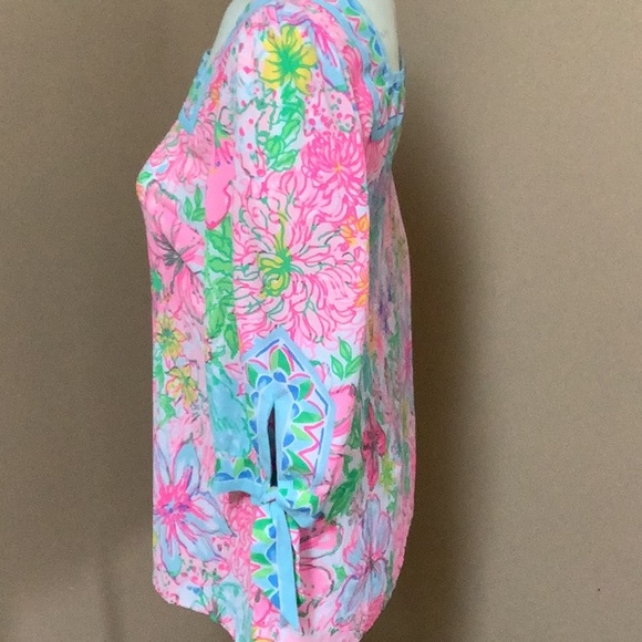 Lilly Pulitzer Madge Top, size L - Picture 4 of 9